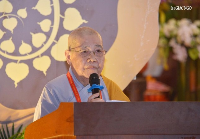 Trang nghiêm Đại lễ tưởng niệm Đức Thánh Tổ Đại Ái Đạo, chư Ni tiền bối hữu công Phật giáo Việt Nam ảnh 4