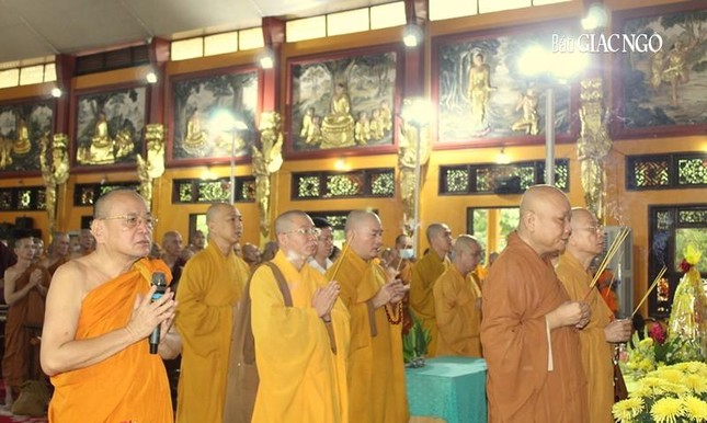 Đồng Nai: Lễ Tự tứ, mãn hạ theo truyền thống Phật giáo Nam tông tại thiền viện Phước Sơn ảnh 1