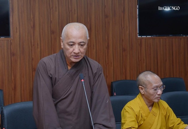 Họp Ban Chỉ đạo Đại hội Phật giáo toàn quốc, thảo luận nhân sự dự khuyết của Hội đồng Trị sự ảnh 4