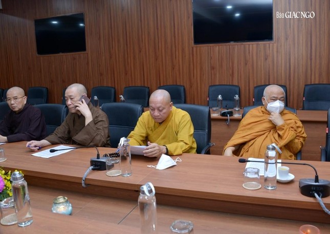 Họp Ban Chỉ đạo Đại hội Phật giáo toàn quốc, thảo luận nhân sự dự khuyết của Hội đồng Trị sự ảnh 5