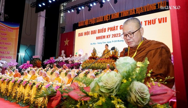 Phiên trù bị Đại hội đại biểu Phật giáo tỉnh Bà Rịa - Vũng Tàu lần thứ VII, nhiệm kỳ 2022-2027 ảnh 10