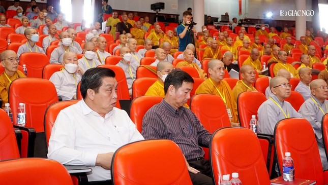 Phiên trù bị Đại hội đại biểu Phật giáo tỉnh Bà Rịa - Vũng Tàu lần thứ VII, nhiệm kỳ 2022-2027 ảnh 12