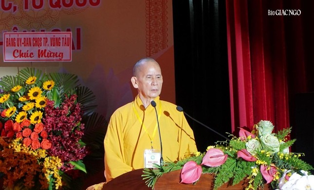 Phiên trù bị Đại hội đại biểu Phật giáo tỉnh Bà Rịa - Vũng Tàu lần thứ VII, nhiệm kỳ 2022-2027 ảnh 8