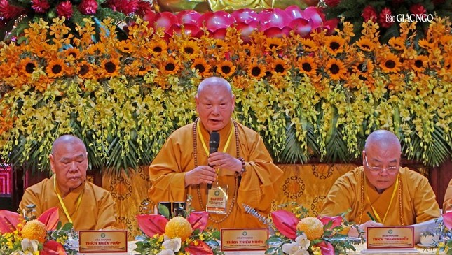Bà Rịa - Vũng Tàu: Hòa thượng Thích Huệ Trí được suy cử Trưởng ban Trị sự tỉnh nhiệm kỳ 2022-2027 ảnh 8