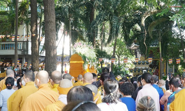 Lễ truy niệm, cung tống kim quan Hòa thượng Thích Nhựt Thọ nhập bảo tháp ảnh 10