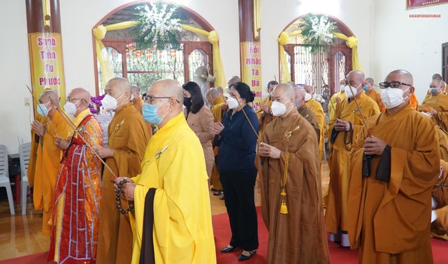 Lễ truy niệm, cung tống kim quan Hòa thượng Thích Nhựt Thọ nhập bảo tháp ảnh 5