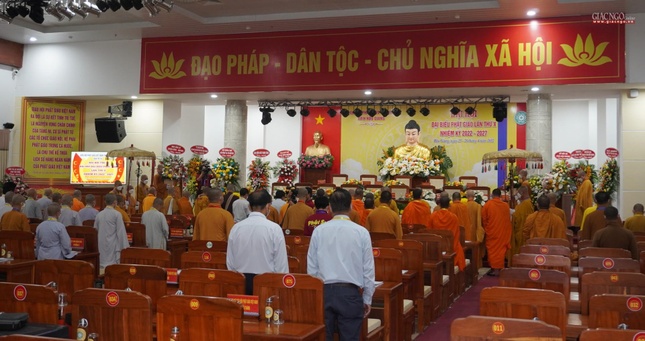 Phiên trù bị Đại hội đại biểu Phật giáo tỉnh Hậu Giang nhiệm kỳ 2022-2027 ảnh 20