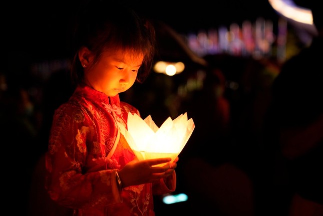 Hà Nam: Hàng vạn Phật tử đội mưa tham dự Đại lễ Phật đản tại chùa Tam Chúc ảnh 14