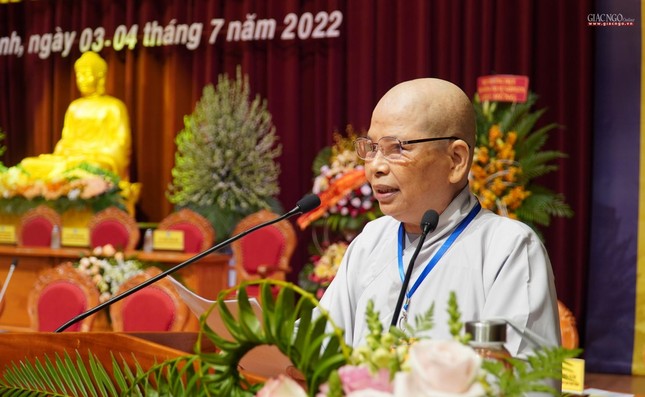 Phiên trù bị Đại hội đại biểu Phật giáo tỉnh Bình Định nhiệm kỳ 2022-2027 ảnh 25