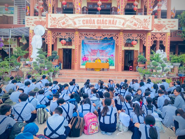 Bình Định: Phân ban Gia đình Phật tử TP.Quy Nhơn tổ chức trại huấn luyện cho gần 200 trại sinh ảnh 5