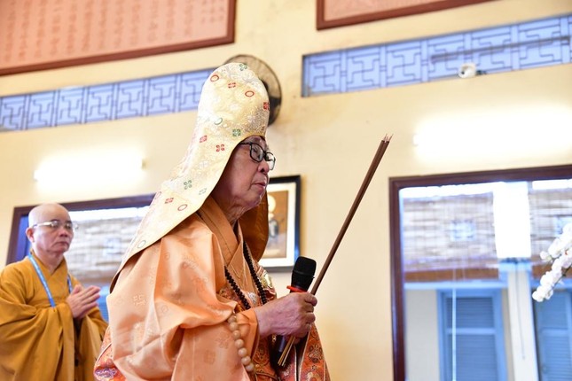 Lễ tác pháp Tự tứ và Vu lan - Báo hiếu tại chùa Ấn Quang (quận 10) ảnh 1