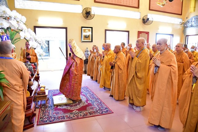 Lễ tác pháp Tự tứ và Vu lan - Báo hiếu tại chùa Ấn Quang (quận 10) ảnh 9