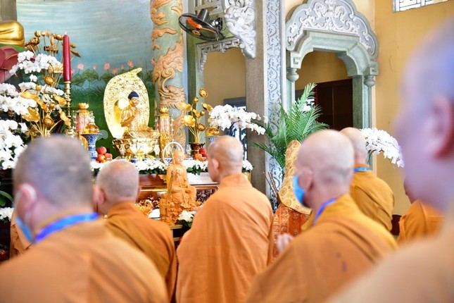 Lễ tác pháp Tự tứ và Vu lan - Báo hiếu tại chùa Ấn Quang (quận 10) ảnh 10