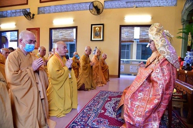 Lễ tác pháp Tự tứ và Vu lan - Báo hiếu tại chùa Ấn Quang (quận 10) ảnh 14