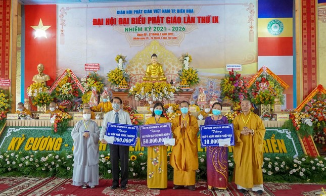 Đồng Nai: Thượng tọa Thích Minh Trí được suy cử Trưởng ban Trị sự Phật giáo TP.Biên Hòa ảnh 6
