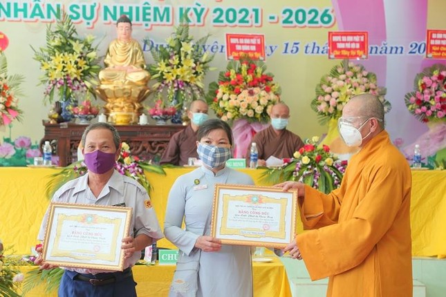 Ban Hướng dẫn Phân ban Gia đình Phật tử huyện Duy Xuyên tổng kết Phật sự ảnh 5