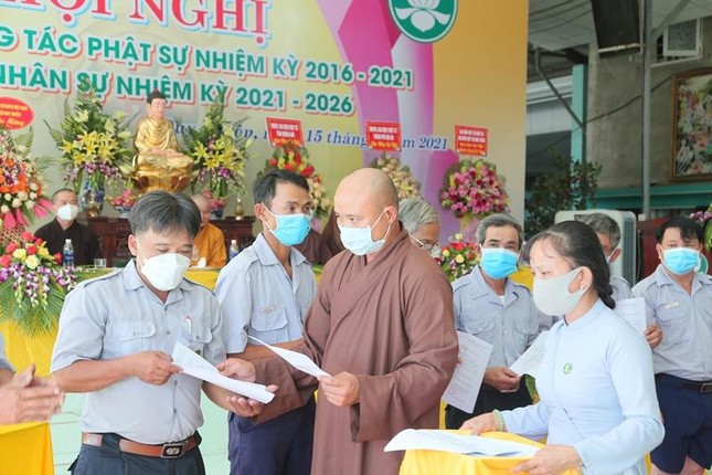 Ban Hướng dẫn Phân ban Gia đình Phật tử huyện Duy Xuyên tổng kết Phật sự ảnh 4