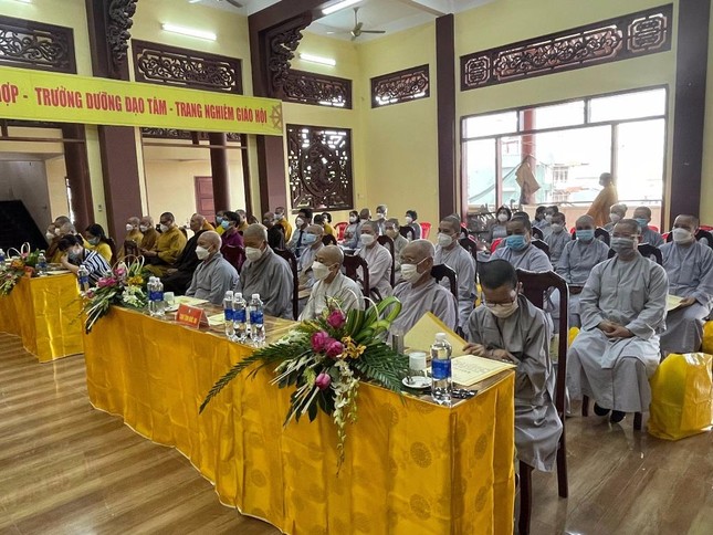 Quận Tân Phú: Hội nghị tổng kết Phật sự năm 2021 và triển khai phương hướng hoạt động năm 2022 ảnh 3