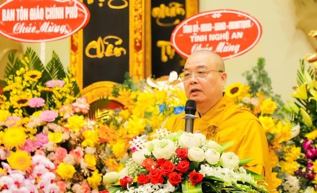 Ban Trị sự GHPGVN tỉnh Nghệ An tổ chức Đại lễ Phật đản Phật lịch 2566 tại chùa Diệc ảnh 3