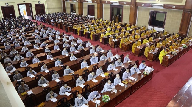 Học viện Phật giáo VN tại Hà Nội khai pháp khóa An cư kiết hạ Phật lịch 2566 ảnh 4