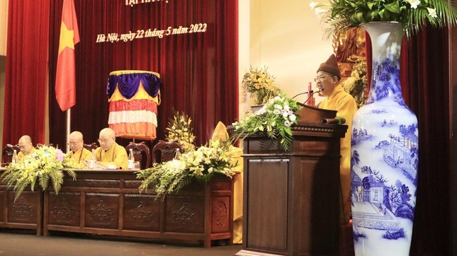 Học viện Phật giáo VN tại Hà Nội khai pháp khóa An cư kiết hạ Phật lịch 2566 ảnh 3