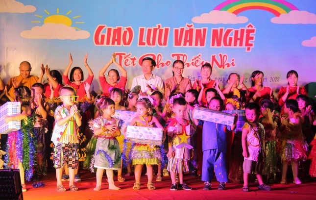 Nghệ An: Phật giáo huyện Yên Thành tổ chức văn nghệ mừng ngày Quốc tế Thiếu nhi 1-6 ảnh 3