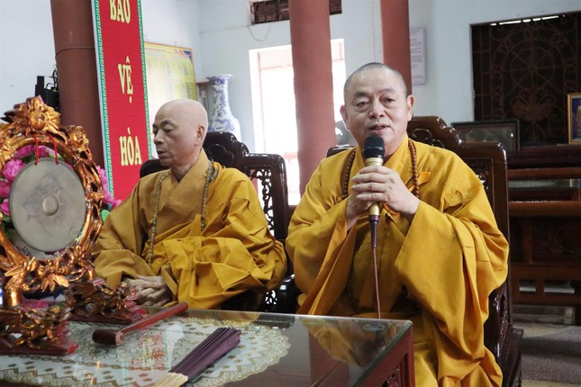 Thái Bình: Hơn 450 Tăng Ni chính thức bắt đầu mùa hậu an cư kiết hạ Phật lịch 2566 ảnh 1