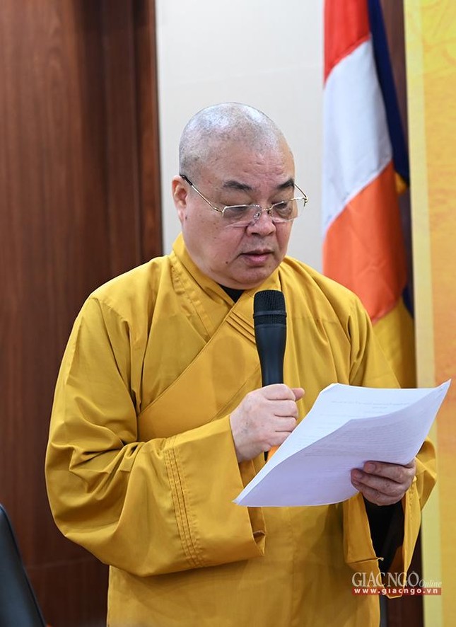 Giáo hội Phật giáo Việt Nam trao tặng 500 triệu đồng giúp đỡ người dân Sri Lanka ảnh 2