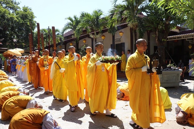 Quảng Trị: Trang nghiêm lễ khai mạc Đại Giới đàn Giác Nhiên Phật lịch 2566 ảnh 10