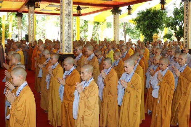 Quảng Trị: Trang nghiêm lễ khai mạc Đại Giới đàn Giác Nhiên Phật lịch 2566 ảnh 14