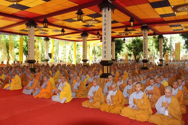 Quảng Trị: Trang nghiêm lễ khai mạc Đại Giới đàn Giác Nhiên Phật lịch 2566 ảnh 5