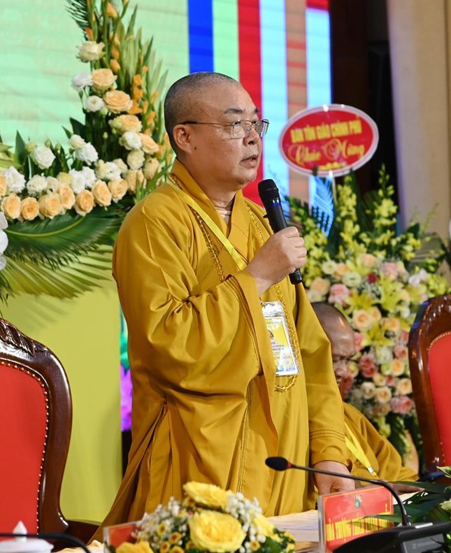 Yên Bái: Thượng tọa Thích Minh Huy được suy cử tân Trưởng ban Trị sự GHPGVN tỉnh nhiệm kỳ 2022-2027 ảnh 10