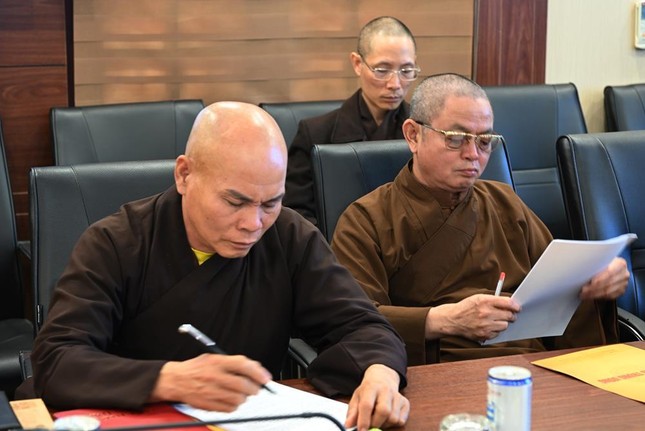 Hà Nội: Ban Thường trực Hội đồng Trị sự tổ chức hội nghị tu chỉnh bản thảo Hiến chương của GHPGVN ảnh 10