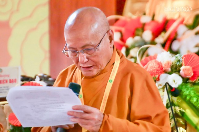 Phiên trù bị Đại hội đại biểu Phật giáo tỉnh Đồng Nai lần thứ IX, nhiệm kỳ 2022-2027 ảnh 15