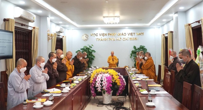 Học viện Phật giáo VN tại TP.HCM sẽ dạy và học trực tiếp sau Tết nguyên đán ảnh 3