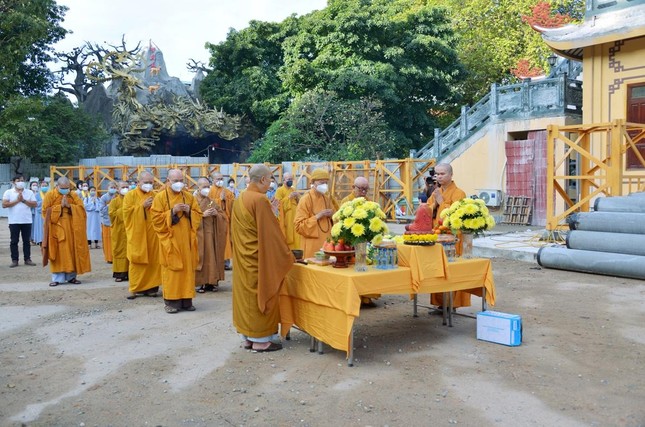 TP.HCM: Lễ cầu nguyện tái thiết chùa Phổ Quang (quận Tân Bình) ảnh 4