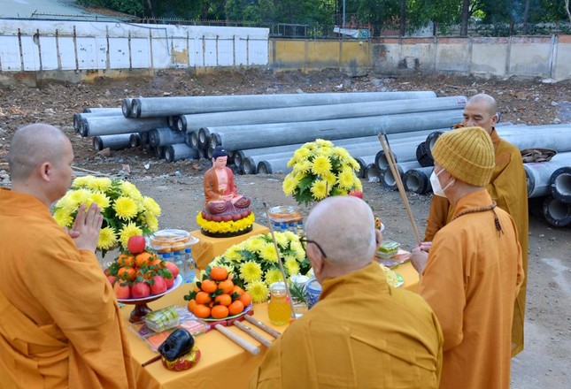 TP.HCM: Lễ cầu nguyện tái thiết chùa Phổ Quang (quận Tân Bình) ảnh 6