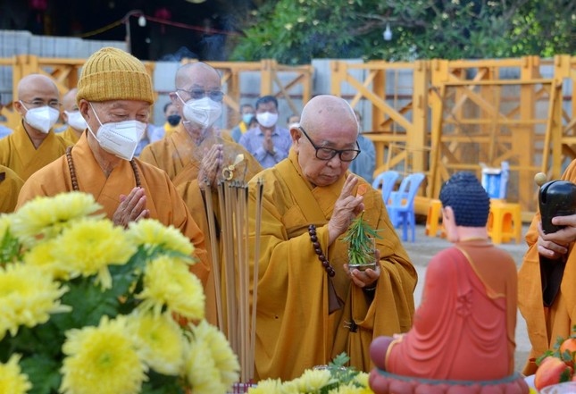 TP.HCM: Lễ cầu nguyện tái thiết chùa Phổ Quang (quận Tân Bình) ảnh 2