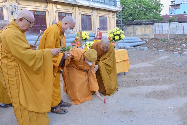 TP.HCM: Lễ cầu nguyện tái thiết chùa Phổ Quang (quận Tân Bình) ảnh 1