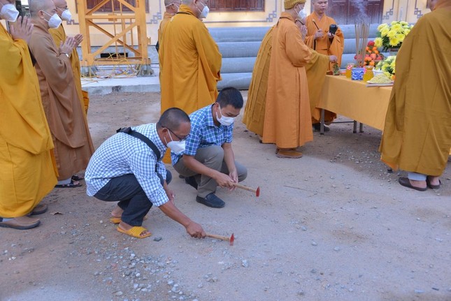 TP.HCM: Lễ cầu nguyện tái thiết chùa Phổ Quang (quận Tân Bình) ảnh 9