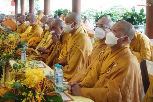 Chính thức khai mạc Đại giới đàn Thiện Hoa Phật lịch 2565 tại thiền viện Thường Chiếu (Đồng Nai) ảnh 16