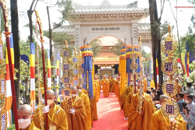 Chính thức khai mạc Đại giới đàn Thiện Hoa Phật lịch 2565 tại thiền viện Thường Chiếu (Đồng Nai) ảnh 13