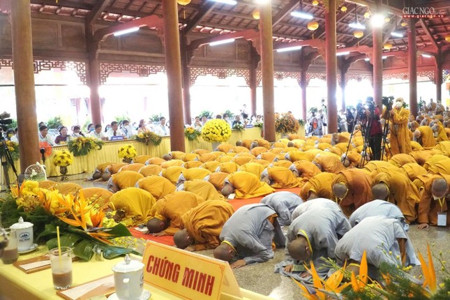 Chính thức khai mạc Đại giới đàn Thiện Hoa Phật lịch 2565 tại thiền viện Thường Chiếu (Đồng Nai) ảnh 39