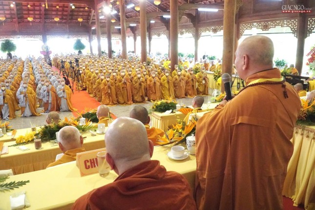 Chính thức khai mạc Đại giới đàn Thiện Hoa Phật lịch 2565 tại thiền viện Thường Chiếu (Đồng Nai) ảnh 30