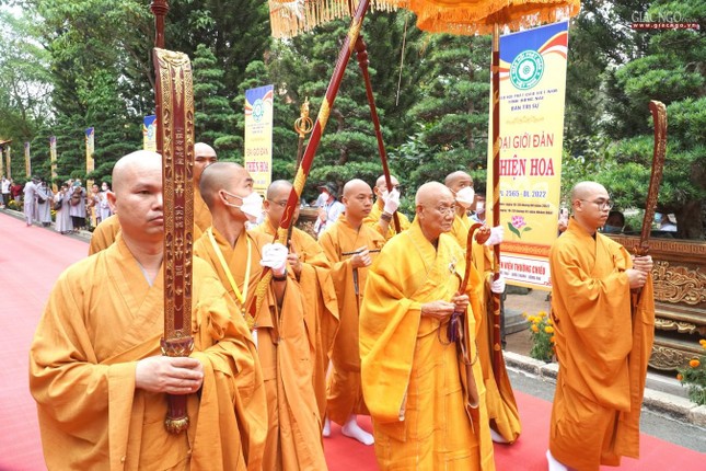 Chính thức khai mạc Đại giới đàn Thiện Hoa Phật lịch 2565 tại thiền viện Thường Chiếu (Đồng Nai) ảnh 32