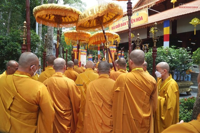 Chính thức khai mạc Đại giới đàn Thiện Hoa Phật lịch 2565 tại thiền viện Thường Chiếu (Đồng Nai) ảnh 33