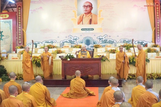 Chính thức khai mạc Đại giới đàn Thiện Hoa Phật lịch 2565 tại thiền viện Thường Chiếu (Đồng Nai) ảnh 35