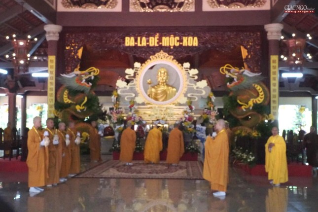 Chính thức khai mạc Đại giới đàn Thiện Hoa Phật lịch 2565 tại thiền viện Thường Chiếu (Đồng Nai) ảnh 36