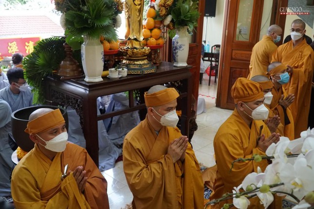TP.HCM: Lễ nhập kim quan Hòa thượng Thích Tâm Đăng ảnh 5
