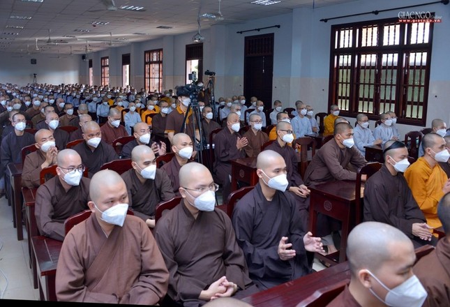 263 Tăng Ni dự thi tuyển vào khóa XVII Học viện Phật giáo VN tại TP.HCM  ảnh 7